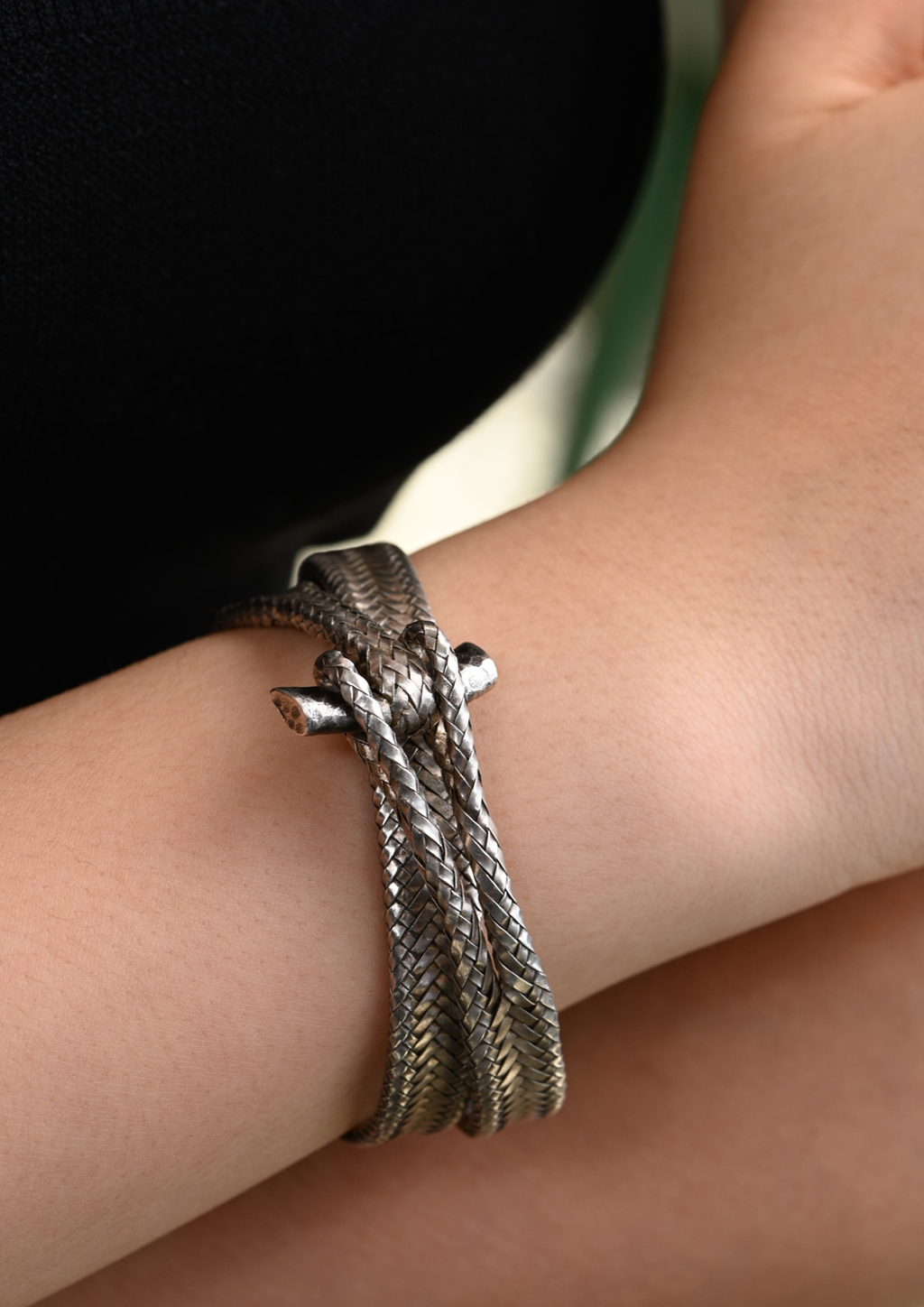 Paparazzi silver hot sale wrap bracelet