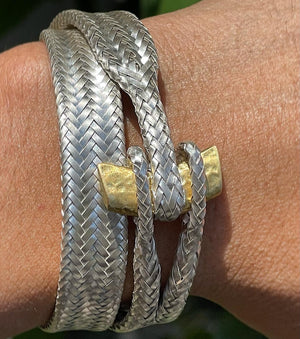 Cordillera Bracelet in Silver & Gold