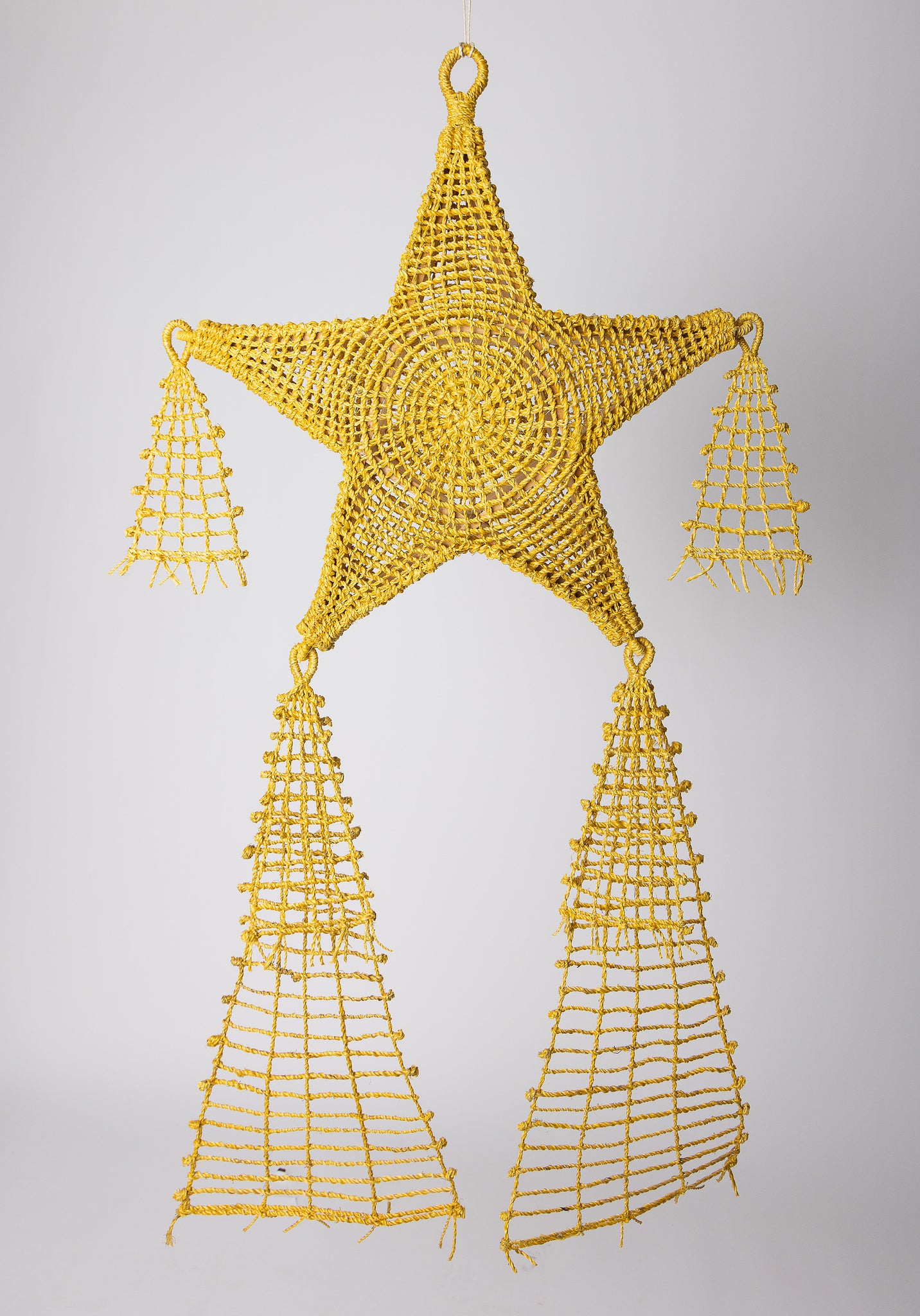 All Turmeric Abaca Star