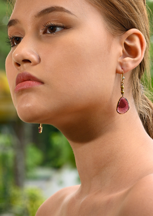 Filipino Gold Earrings Number Six